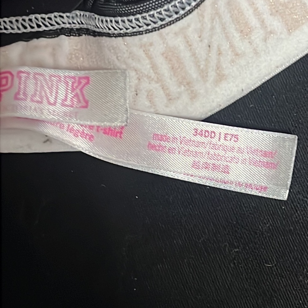 PINK Victoria’s Secret bra size 34DD floral print used - Picture 6 of 6